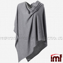 Puro Cashmere Assimétrico Poncho Wrap